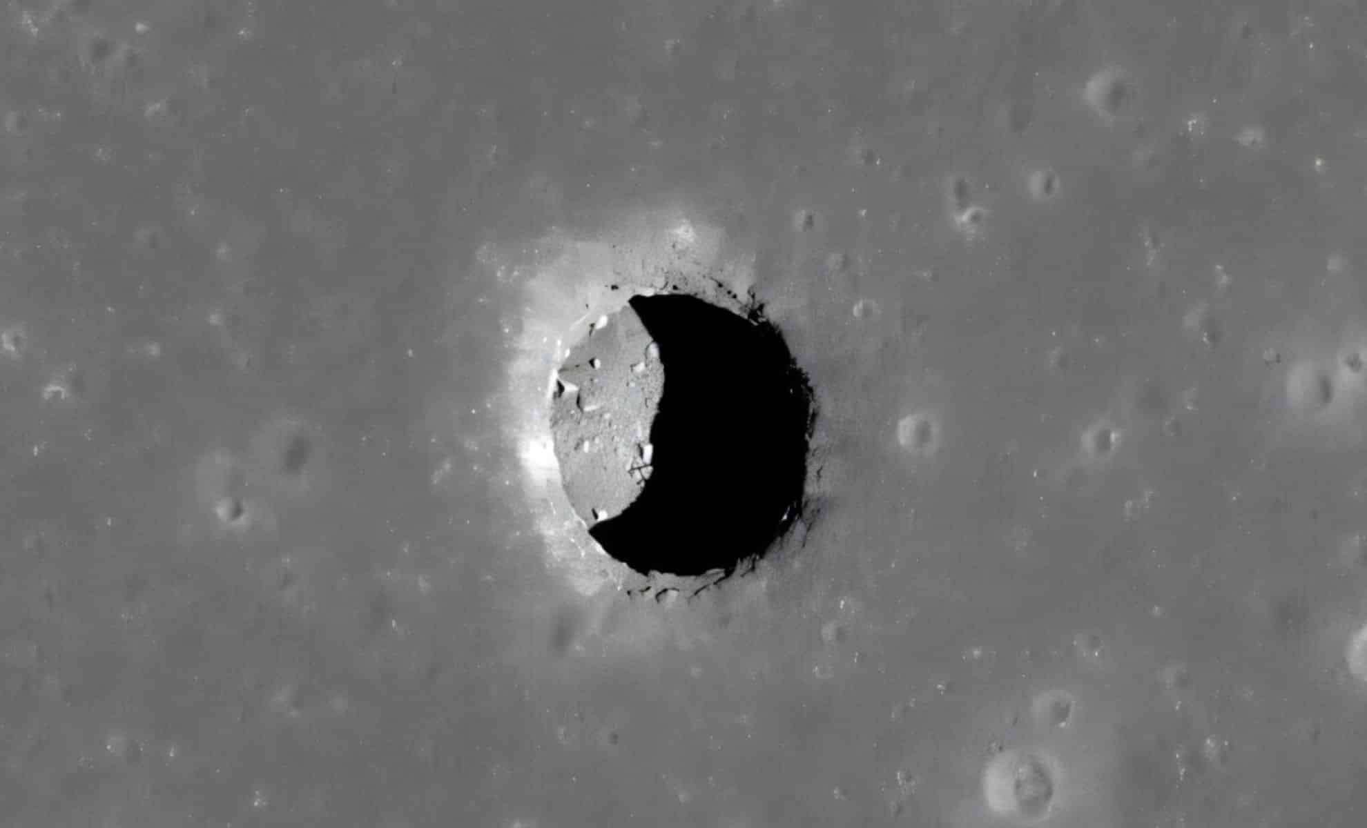 AI Reveals Hidden Moon Entrances Transforming Lunar Exploration 