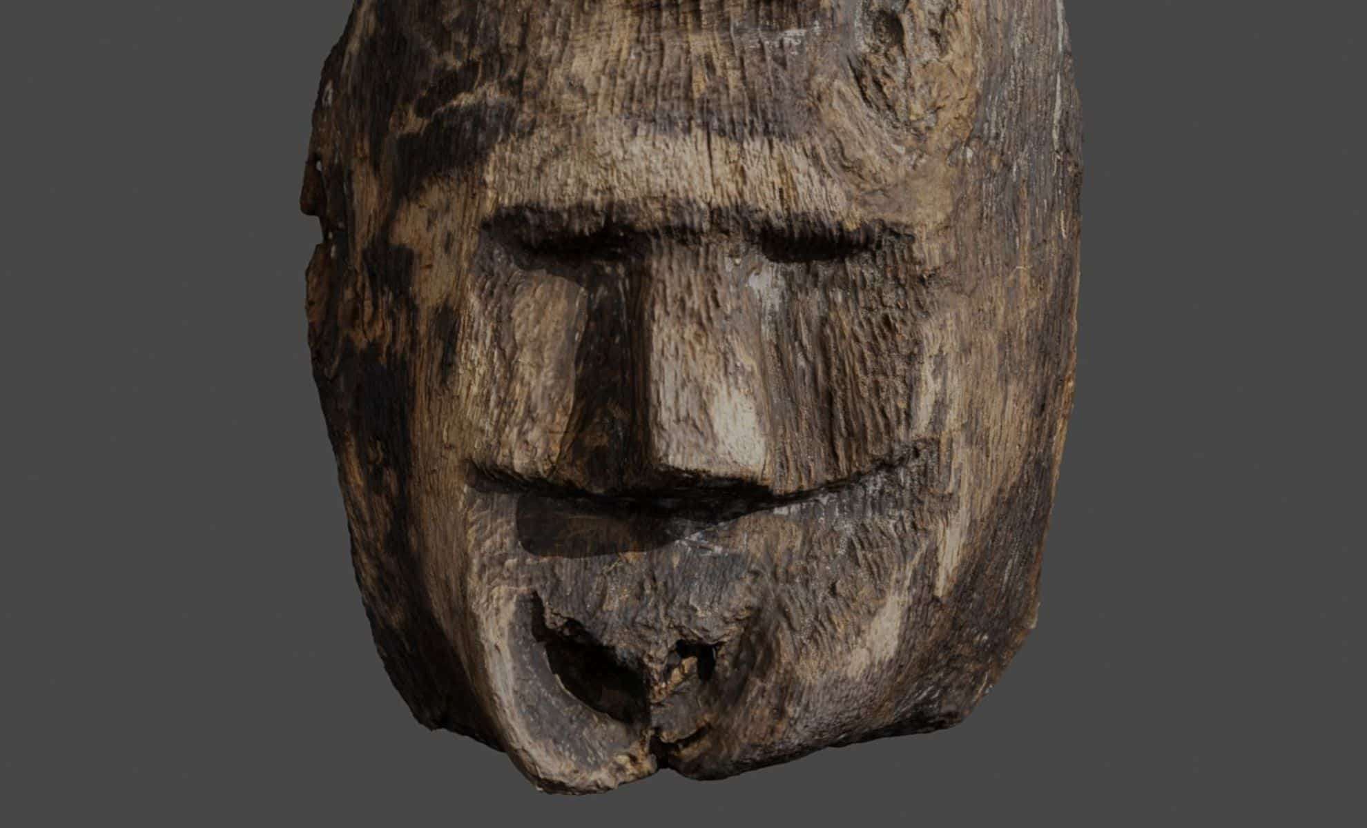Ancient Wooden Mask Revealed Beneath Poland’s Lake Sheds Light on Slavic Heritage 