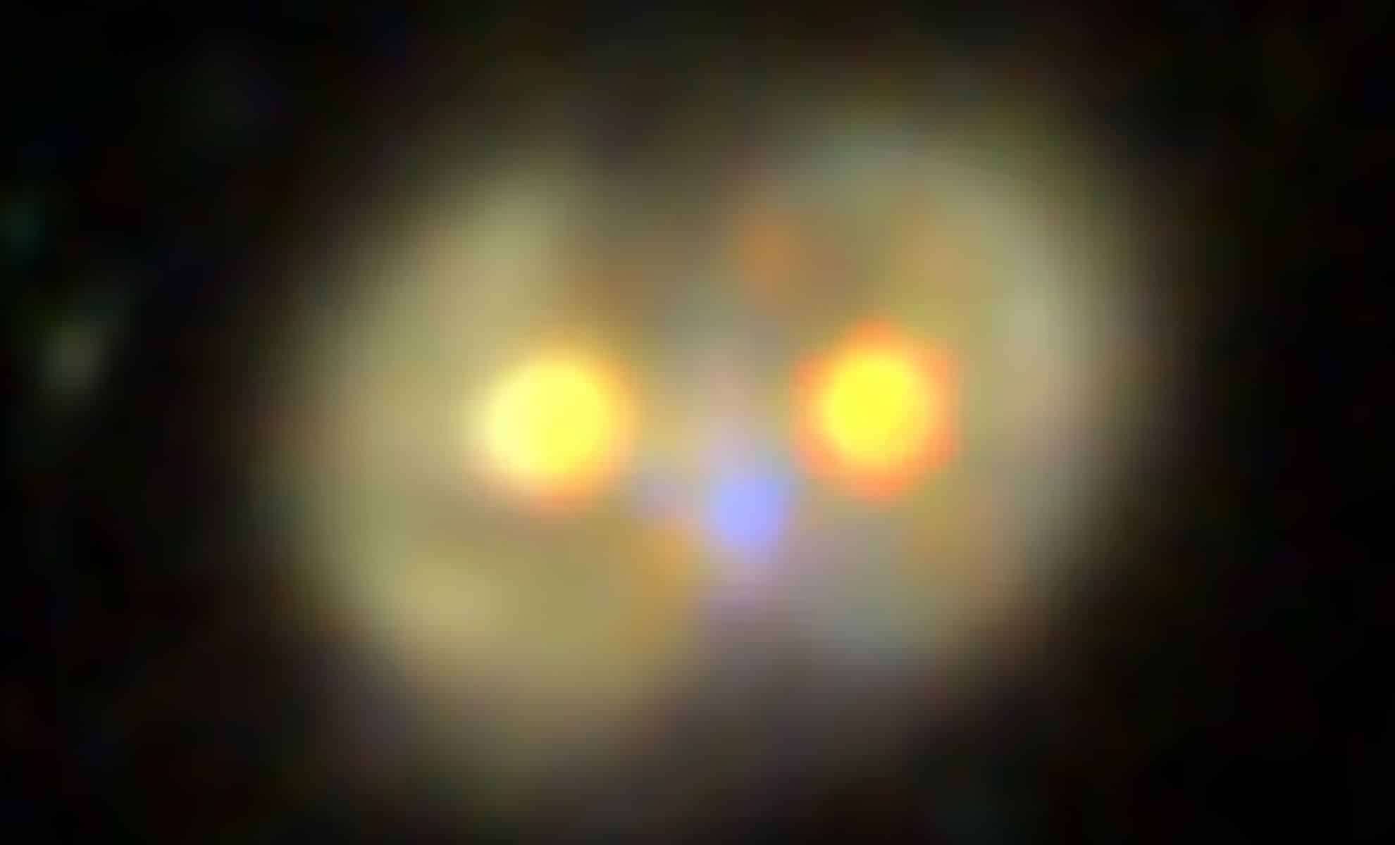 James Webb Captures Stunning ‘Cosmic Owl’ Galaxy Collision 