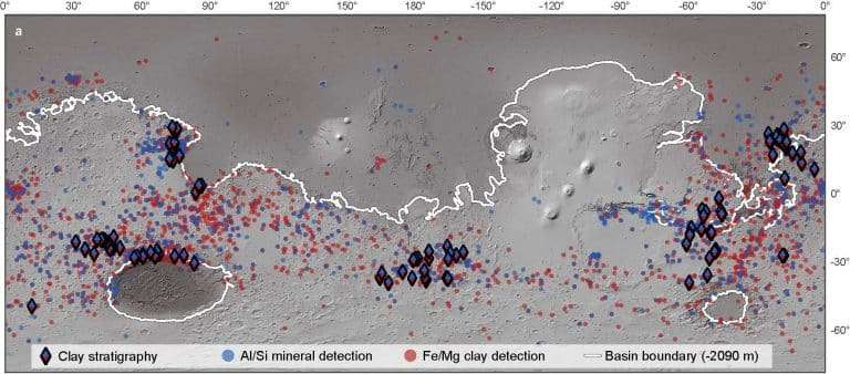 A-map-from-the-study-showing-the-location-the-clay-deposits-on-Mars-82f8b4dc2df21376bbff472267f746b3.jpg