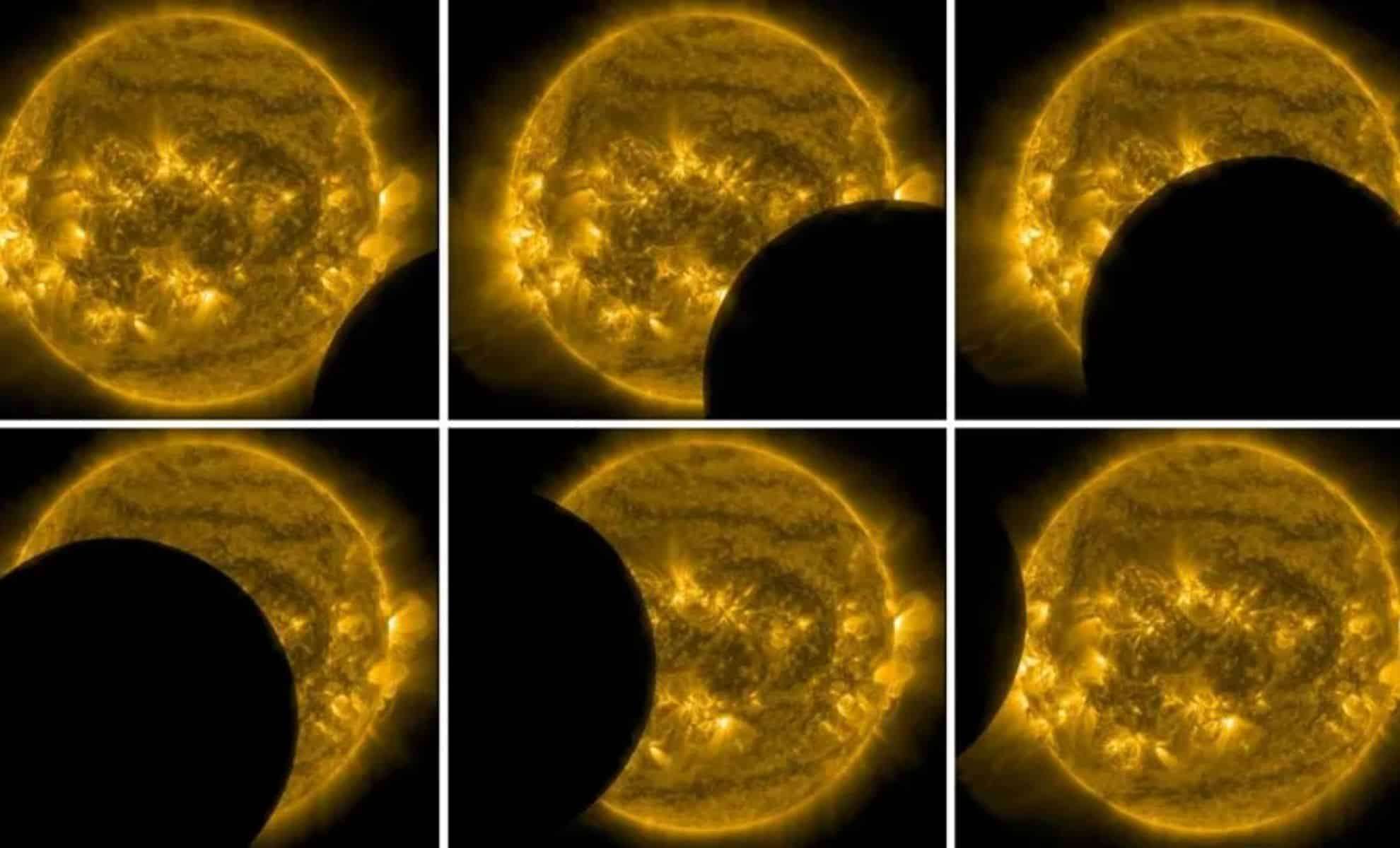 NASA’s Solar Dynamics Observatory Reveals Rare Solar Eclipse from Orbit 