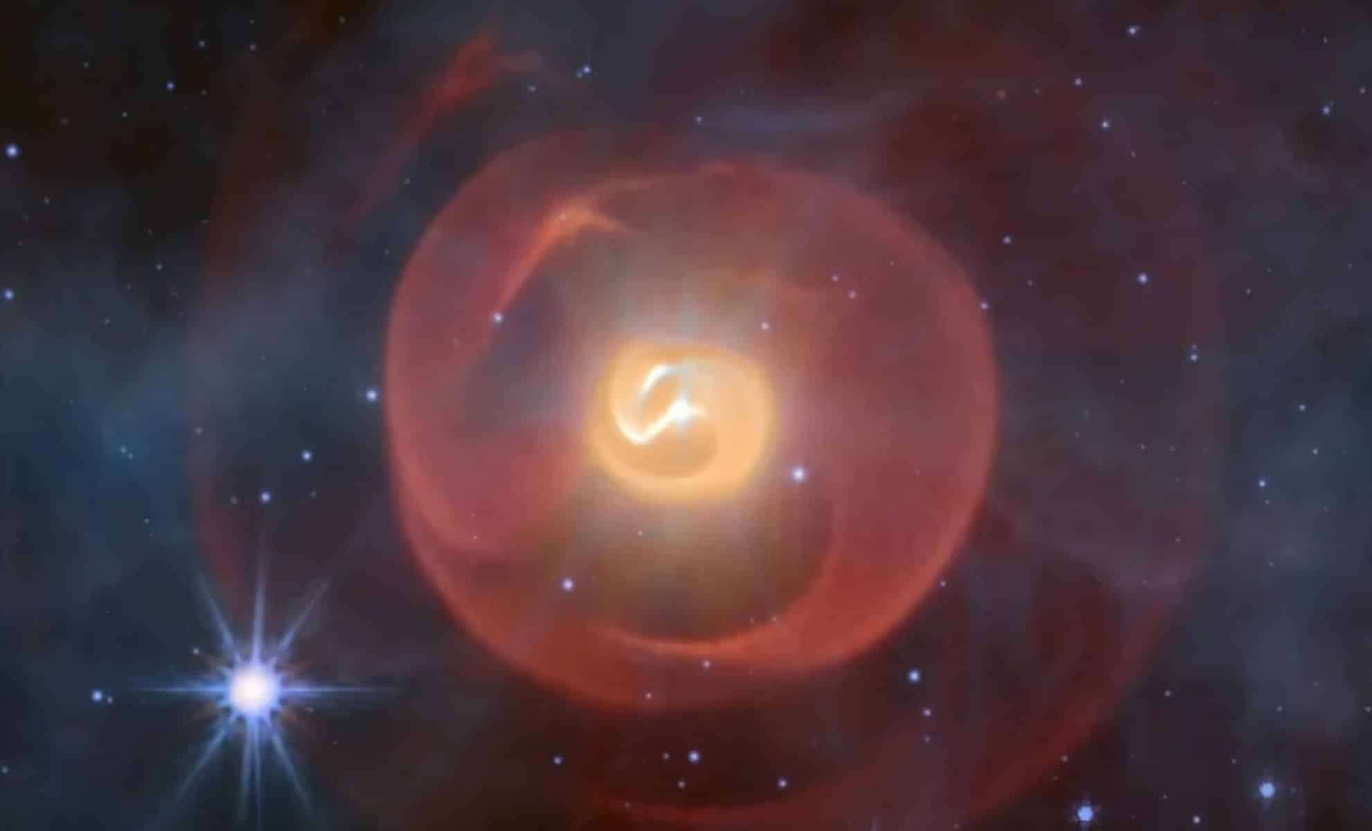 Stellar Serpents: Webb Reveals a Triple Star’s Dusty Death Dance 