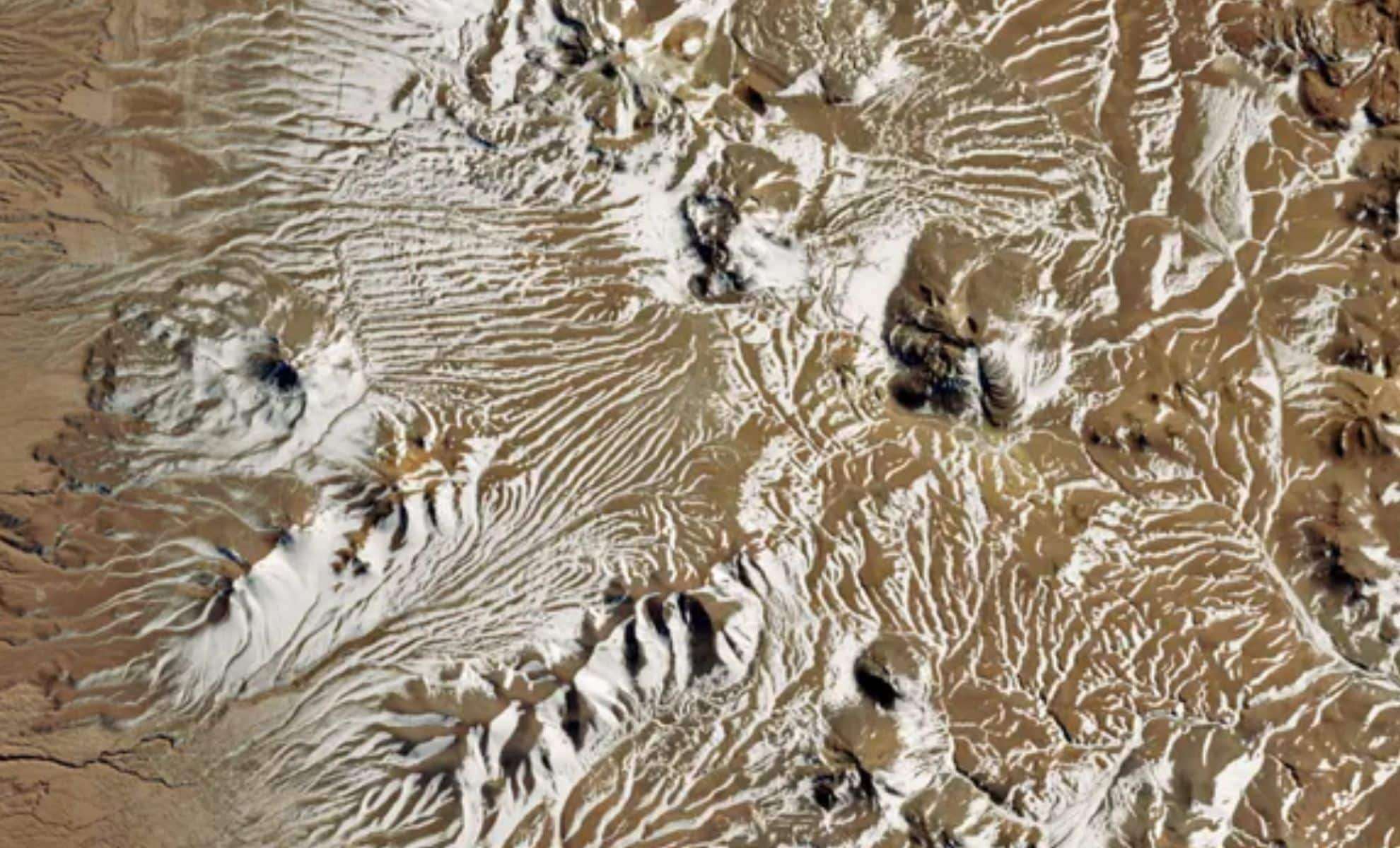 Rare Snow Graces Earth’s Most Arid Desert, Captured by NASA Satellite 