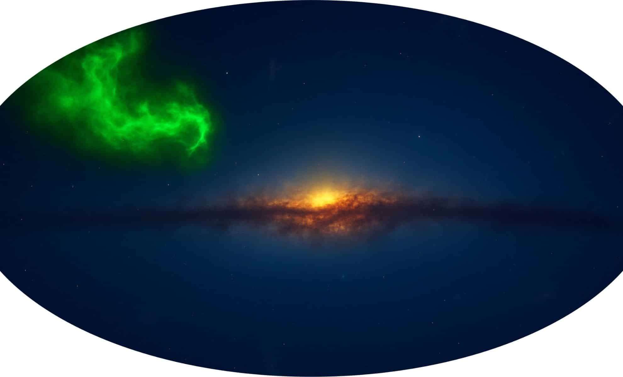Astronomers Detect Supersonic, Interwoven Filaments in Remote High-Speed Gas Cloud 