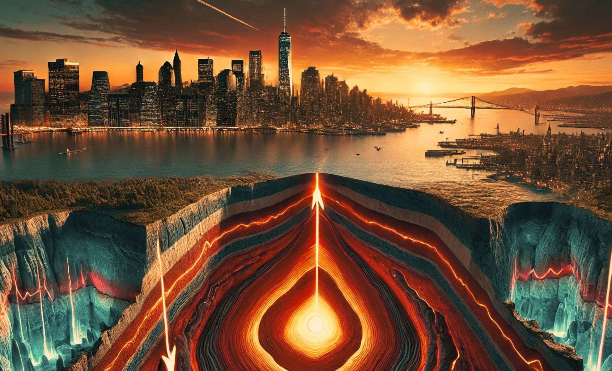 Massive Mantle Hotspot Advancing Toward New York Linked to Ancient Continental Rift 