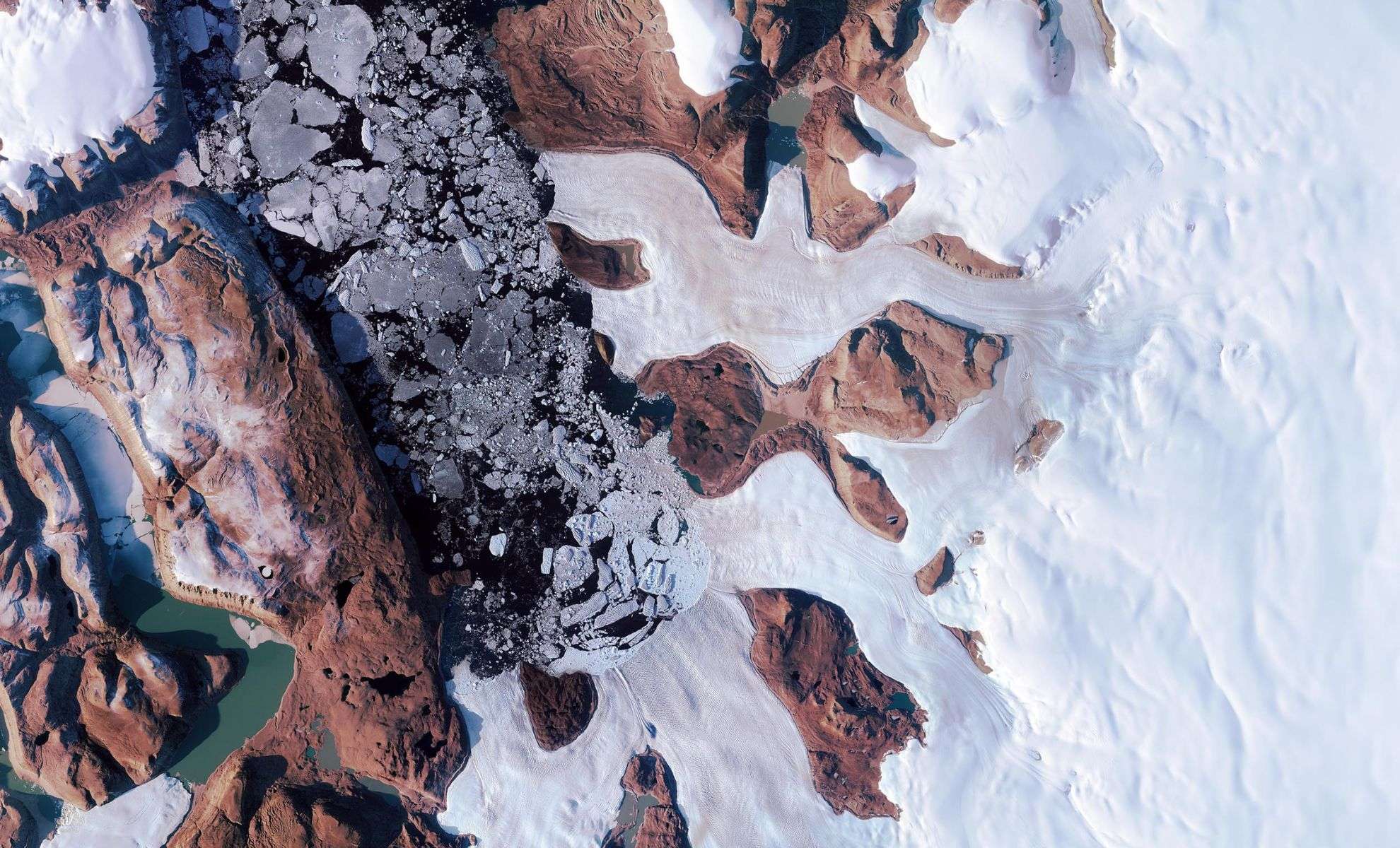 Subglacial Lake Explodes Beneath Greenland’s Ice, Creating Giant Crater 
