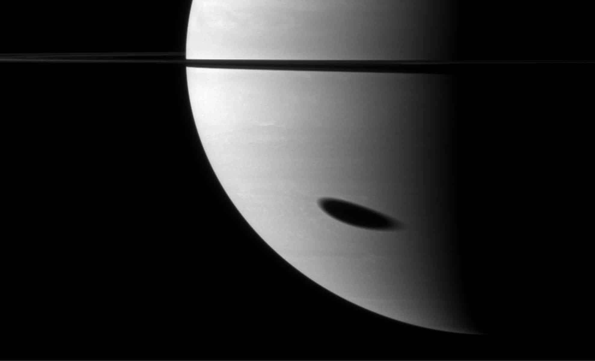 Watch Titan’s Shadow Sweep Across Saturn August 19 in a Rare Event 
