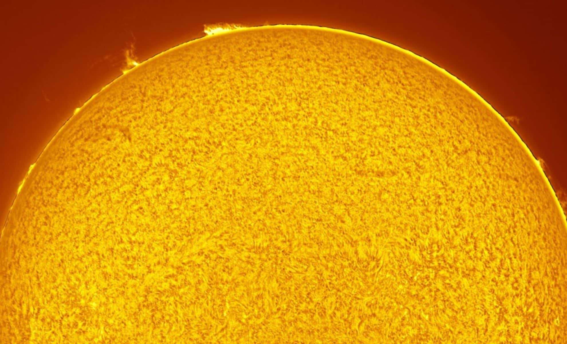 Massive Solar Tornado and Gigantic Plasma Burst Captured Simultaneously 