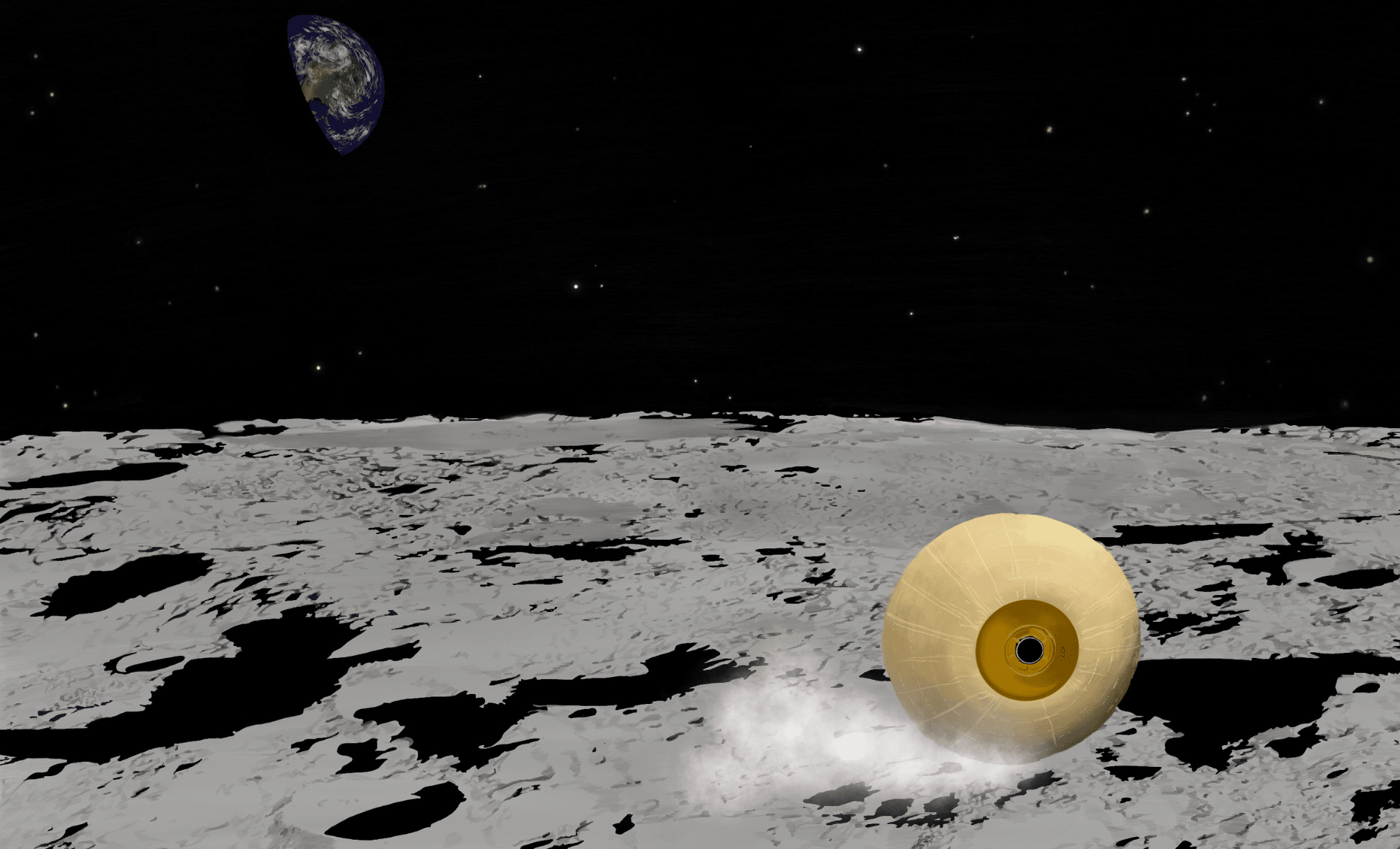 Introducing RoboBall: The Innovative Rolling Robot Designed for Lunar Missions 