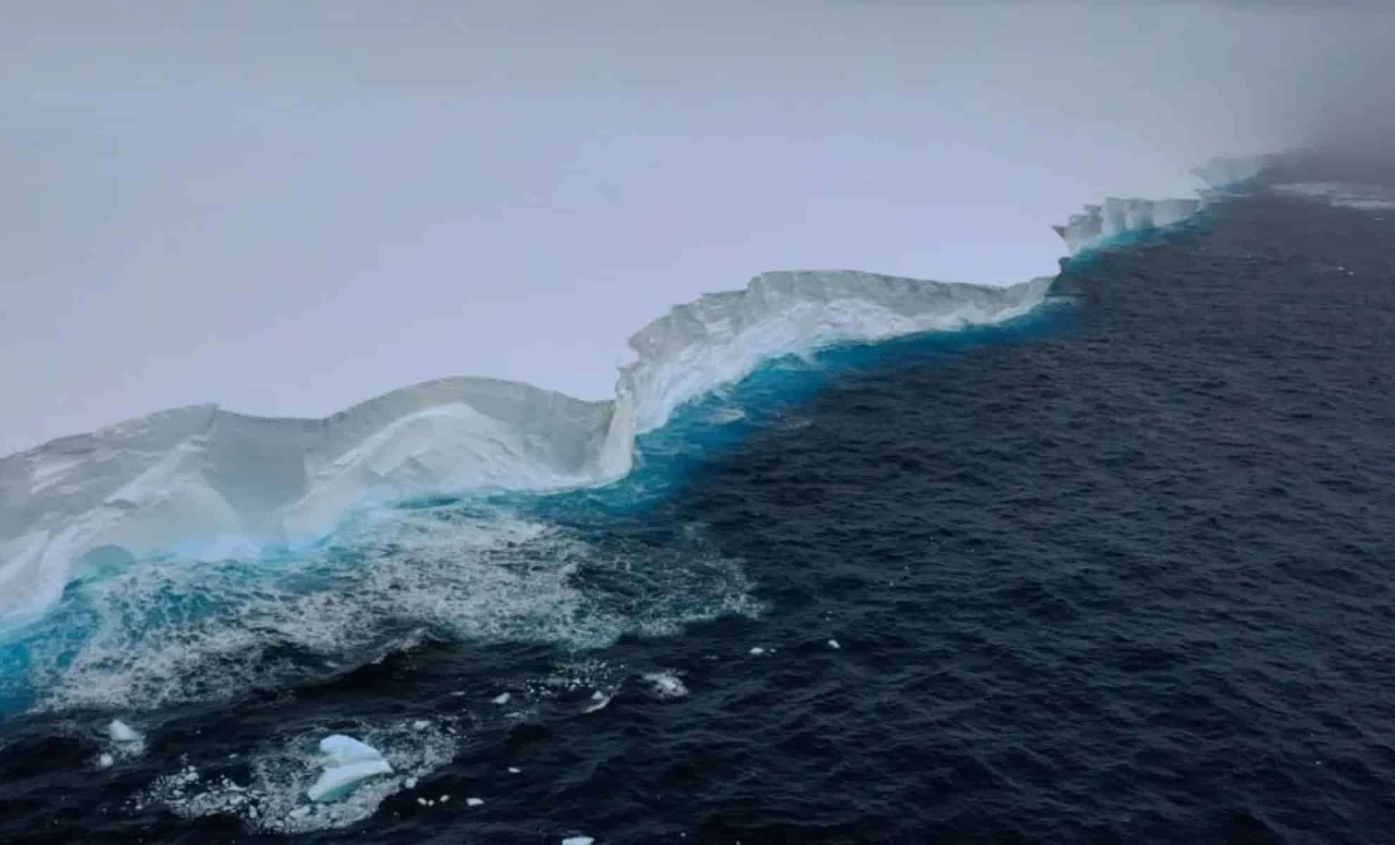 Rapid Melting of Massive Antarctic Iceberg Signals Escalating Climate Crisis 