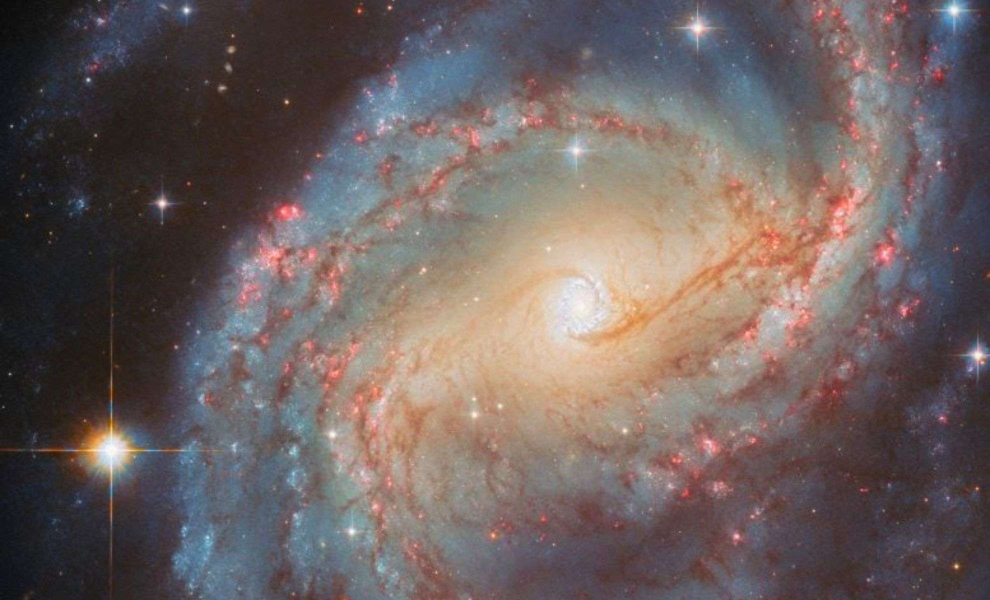 Hubble Uncovers a Radiant Star-Forming Ring in Galaxy NGC 6951 
