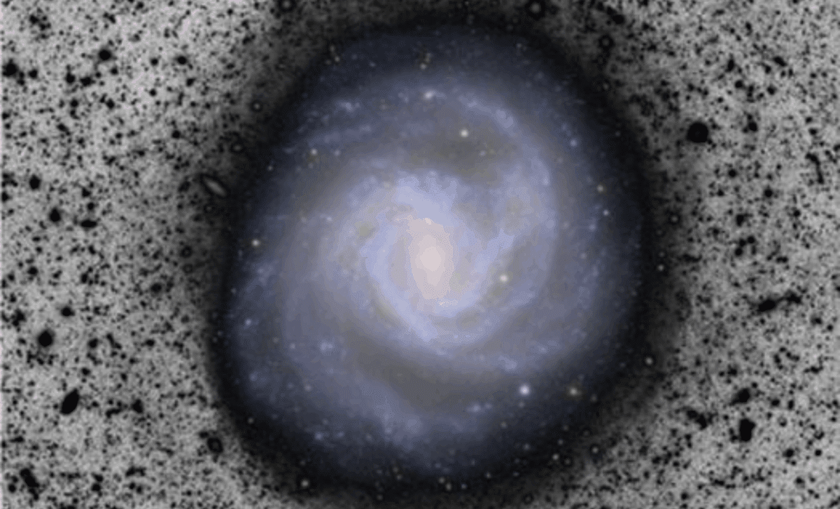 Vera Rubin Observatory Unveils Enormous Stellar Stream Encircling Messier 61 