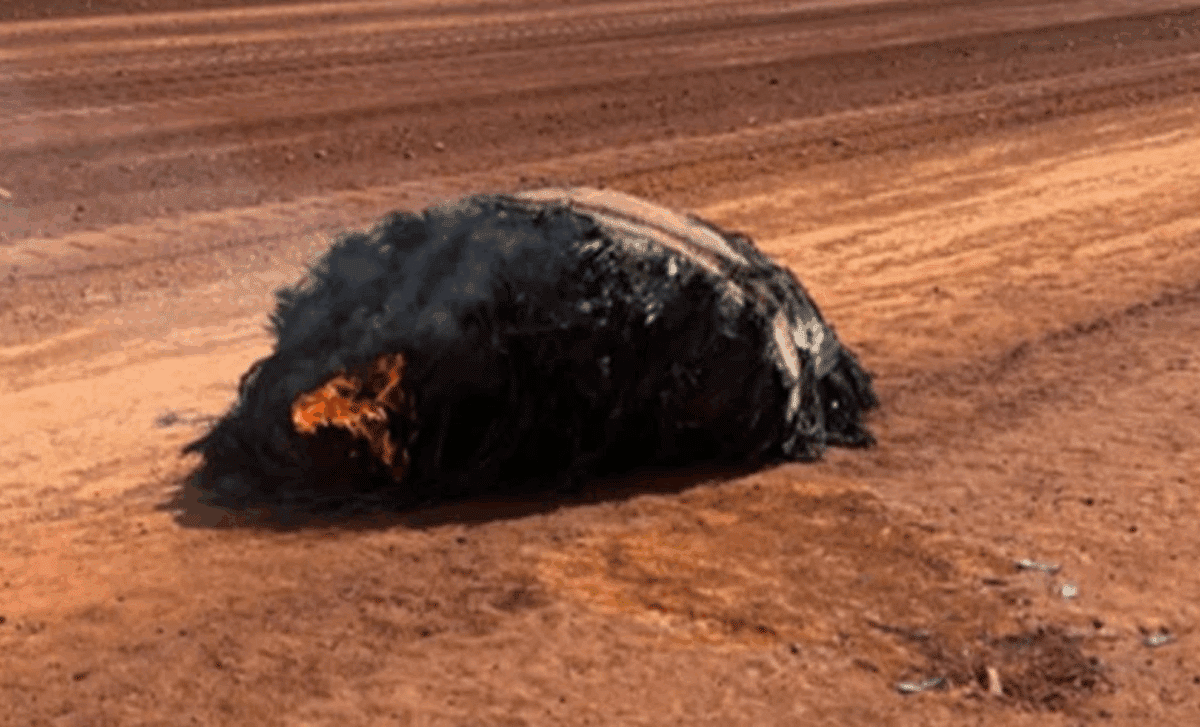 Burning Wreckage Found in Australian Outback Fuels UFO Speculations 