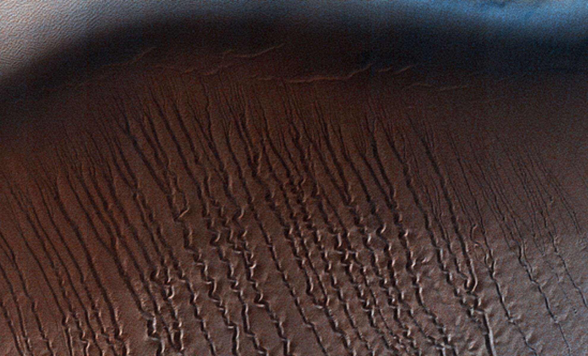New Insights Reveal What Shapes Mars’s Dunes Each Spring 