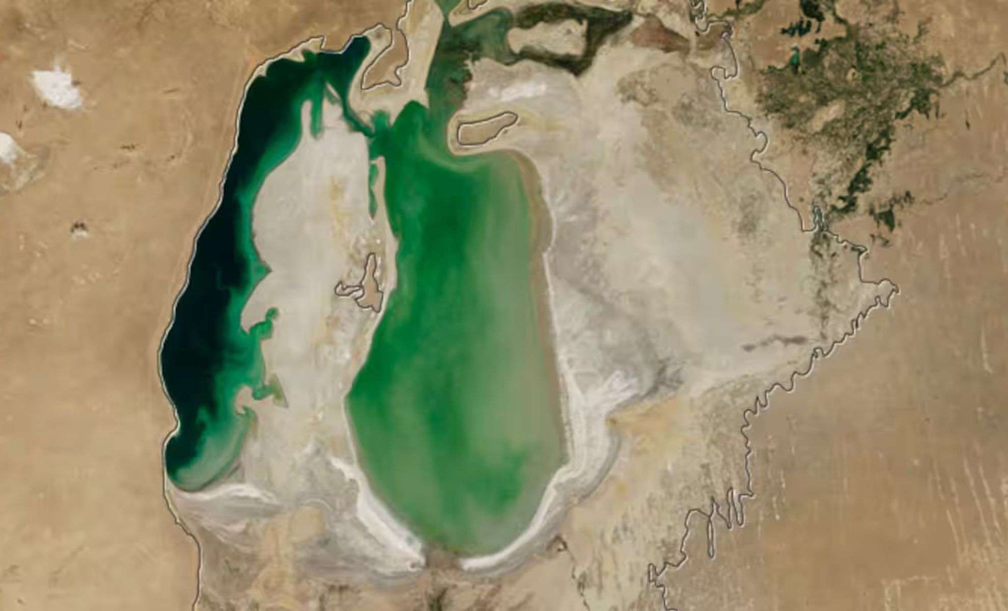 From Vast Lake to Toxic Desert: The Tragic Decline of the Aral Sea 