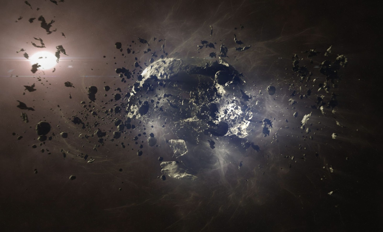 Astronomers Observe a White Dwarf Actively Consuming a Planetary Body 