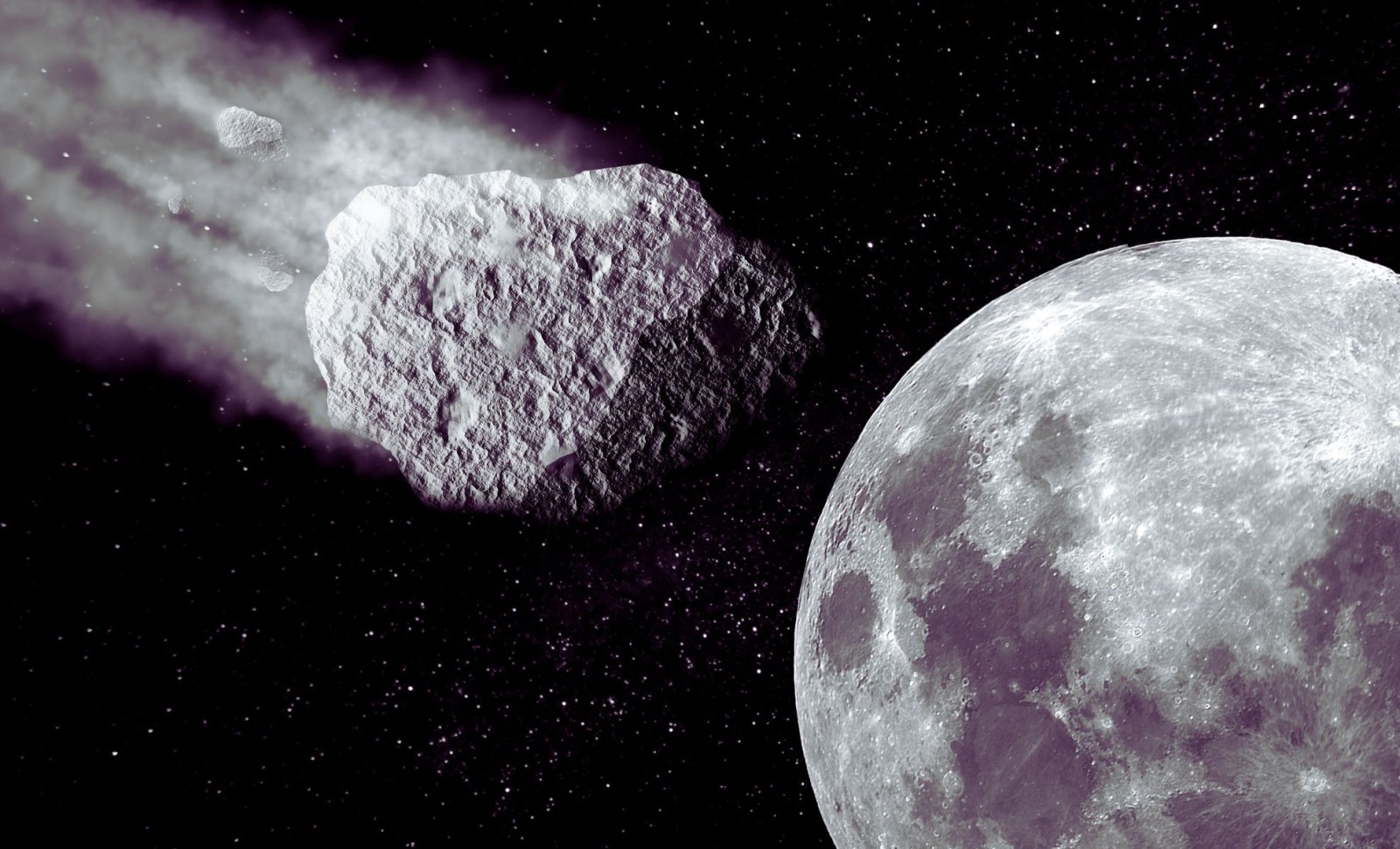 NASA Monitors Asteroid on Potential Collision Course with the Moon 