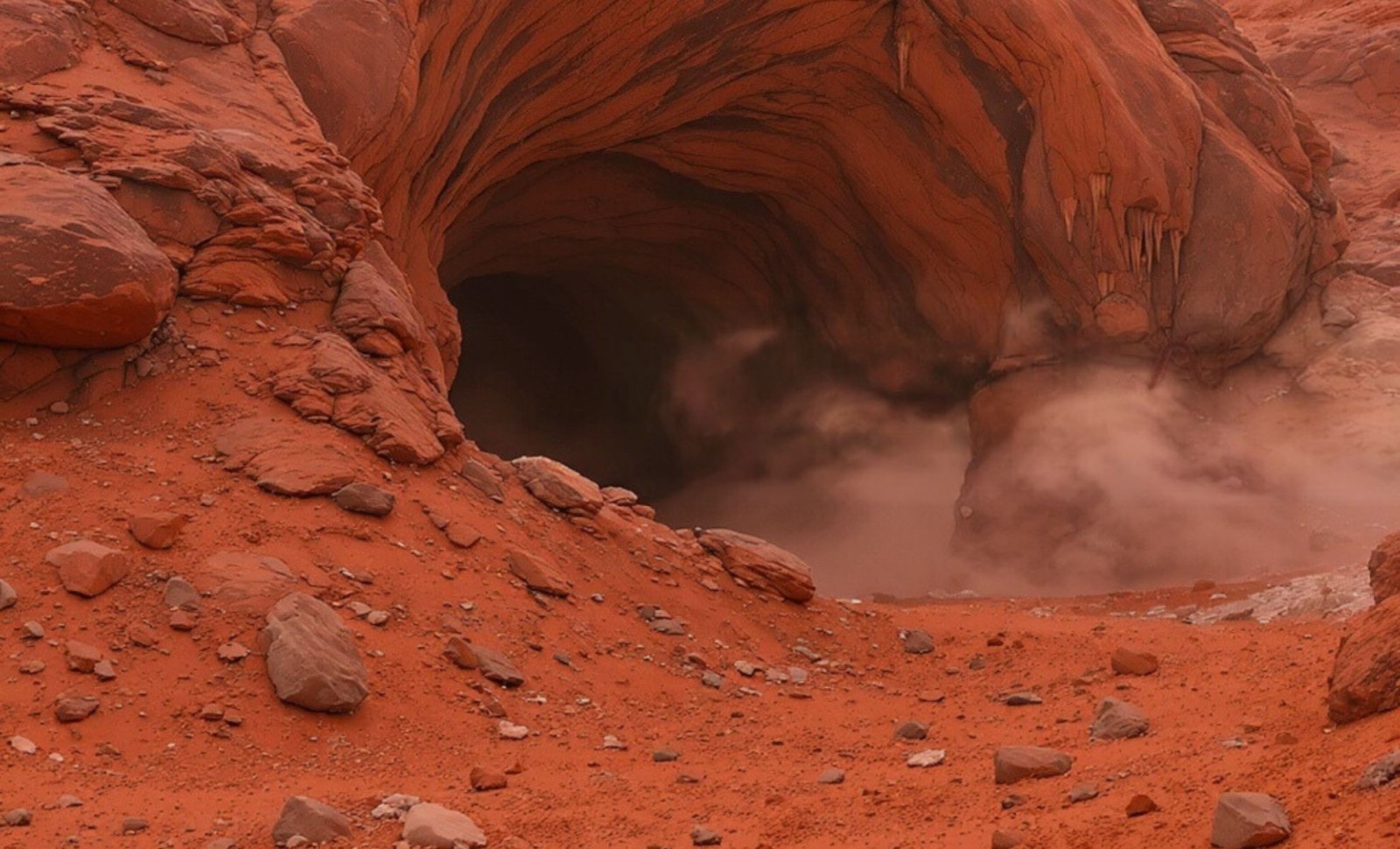 Discovery of Ancient Water-Formed Caves on Mars Reveals New Opportunities to Search for Life 