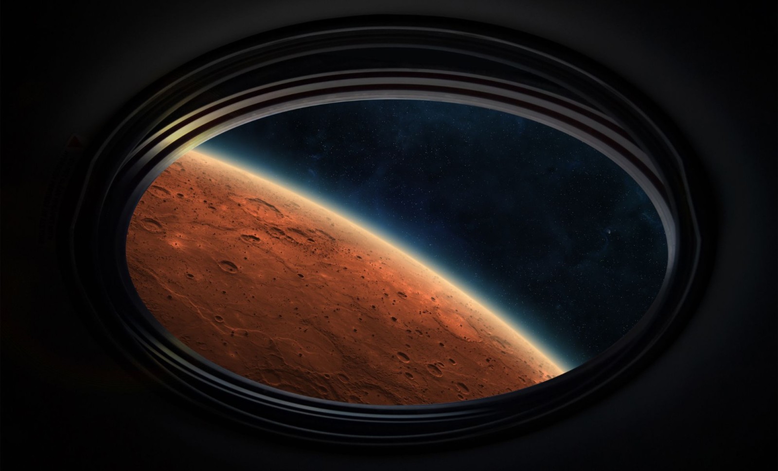 ESA’s Mars Express Reveals Stunning Inverted Snapshot of the Red Planet 