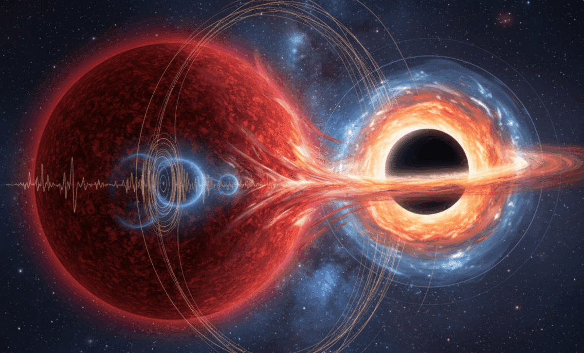 NASA’s TESS Detects Vibrations from a Star Orbiting a Black Hole 