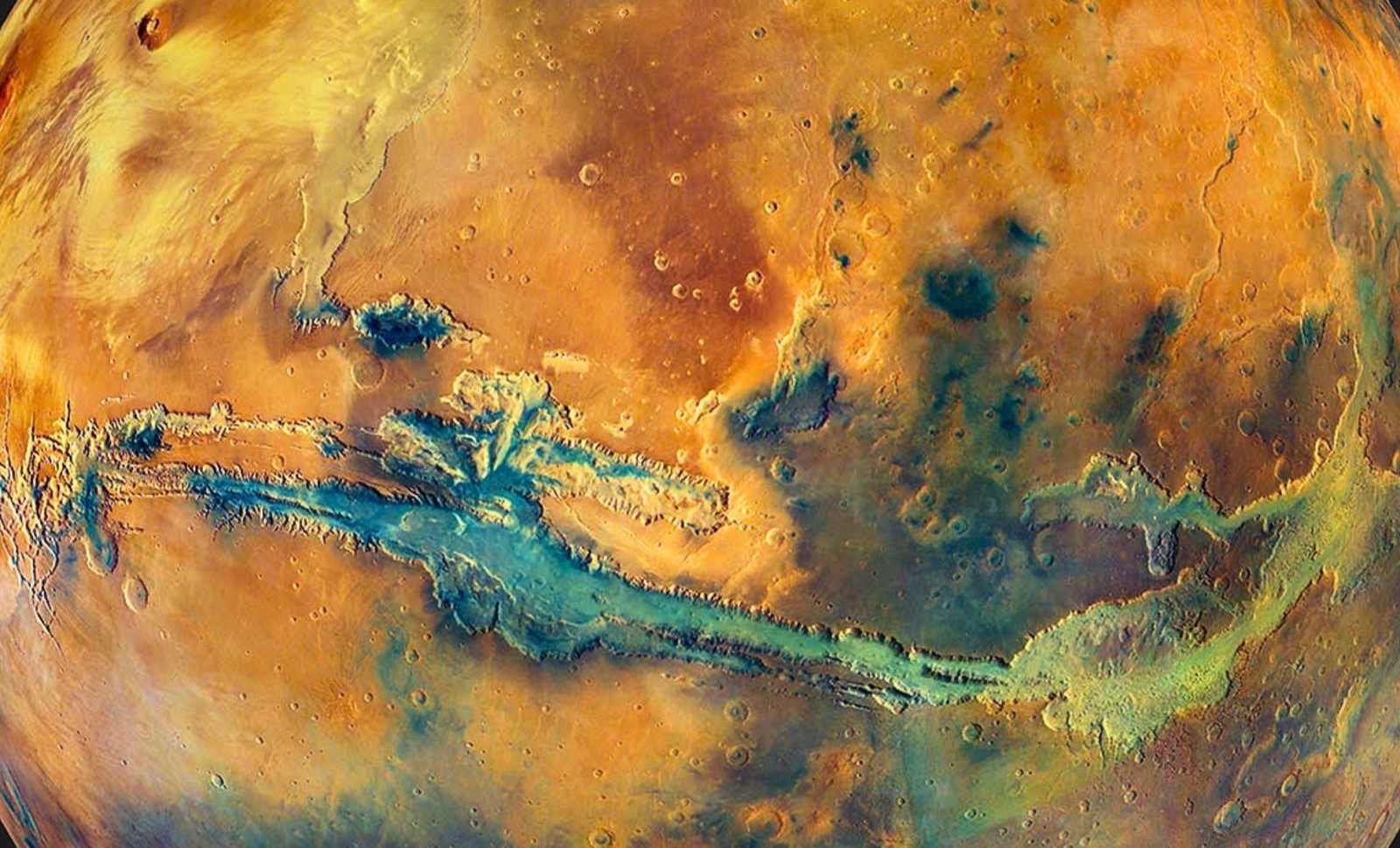 New True-Color Map Reveals Mars’ Diverse Surface Beyond Its Iconic Red Hue 