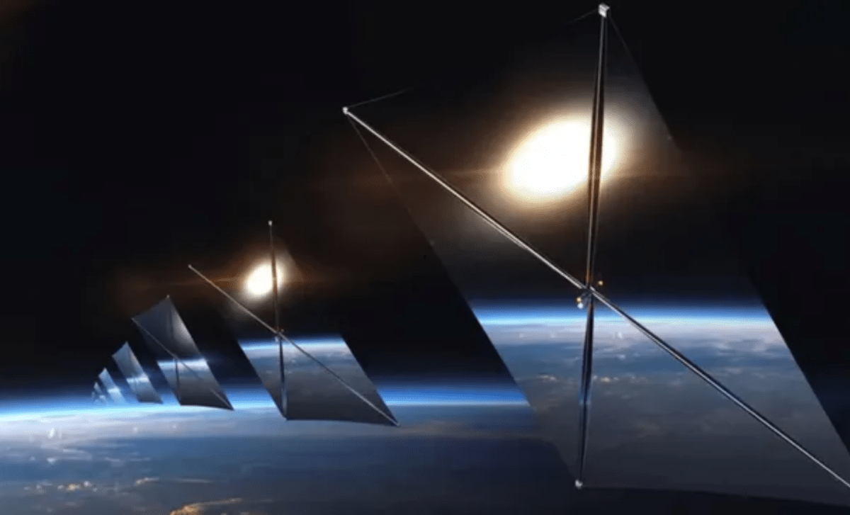 Giant Orbital Mirrors: Shedding Light on Nighttime Earth or Triggering Unseen Risks? 
