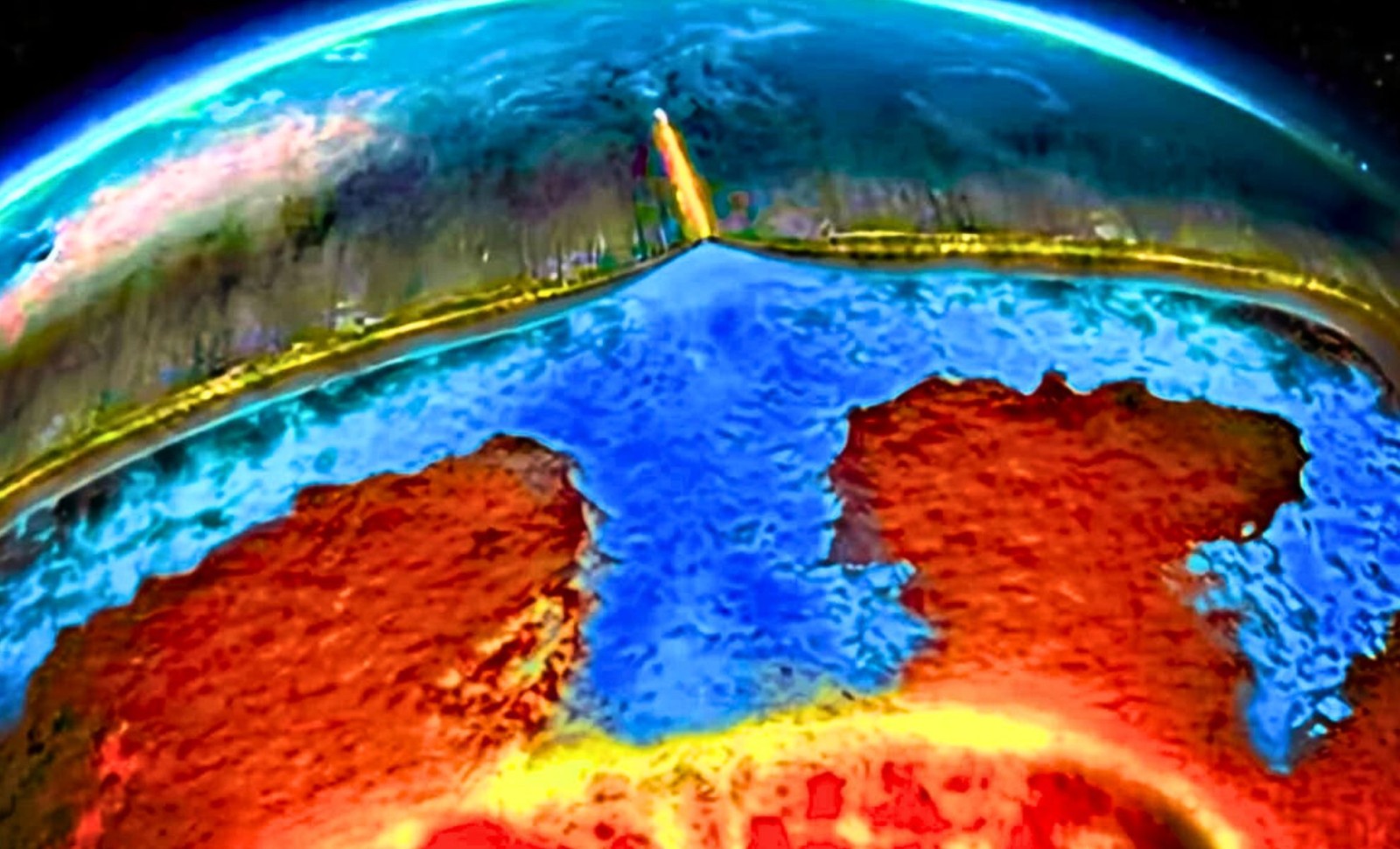 Discovery of Enormous Hidden Water Reserve Within Earth’s Mantle Reshapes Planetary Science 