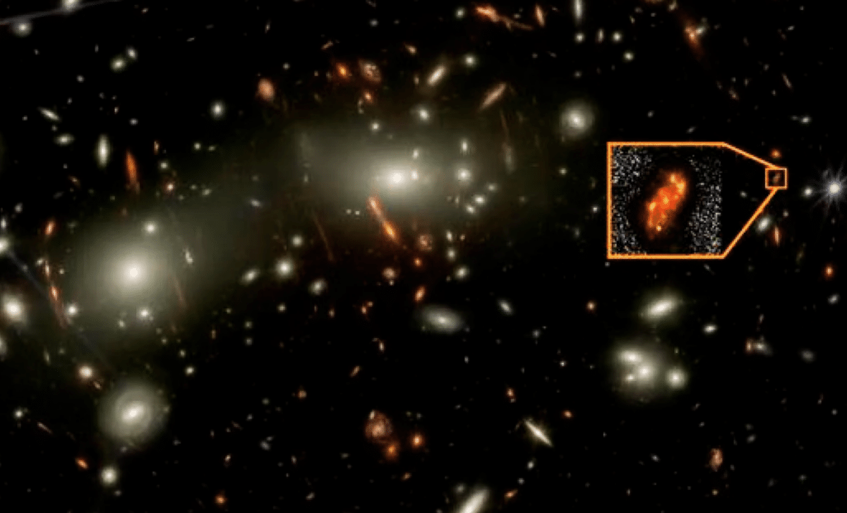 JWST Reveals a Distant Spiral Galaxy Resembling the Milky Way from 12 Billion Years Ago 