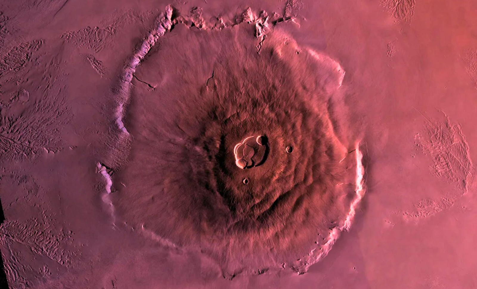 Discovering Mars' Gigantic Volcano: Insights from Olympus Mons 