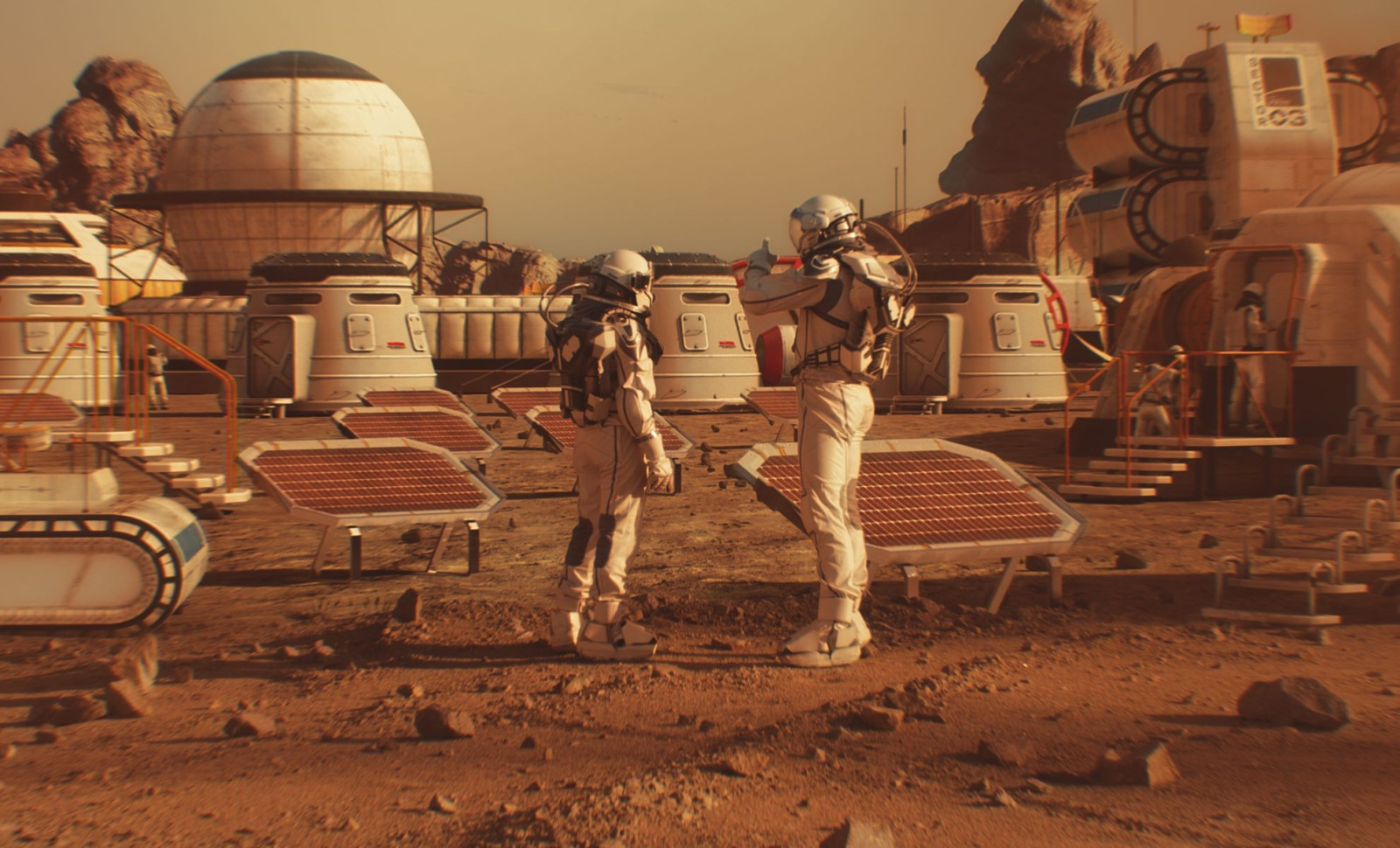 Microbes Offer New Solutions for Constructing Homes on Mars 