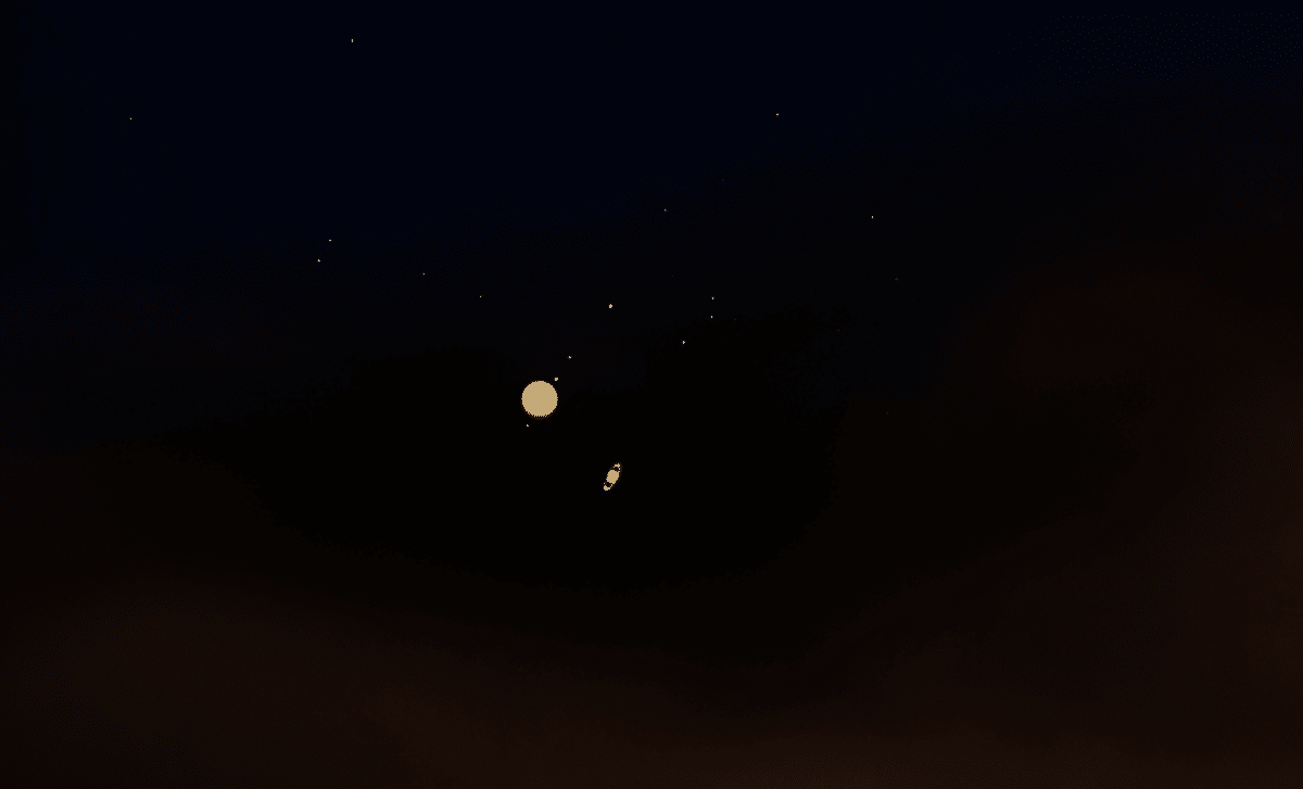 Dark New Moon Night on Jan 18, 2026 Reveals Stunning Views of Jupiter and Saturn 