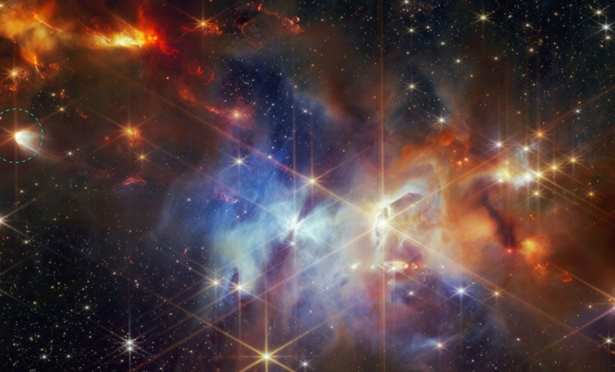 James Webb Unveils a Young Star Casting Earthlike Crystals Into Space 