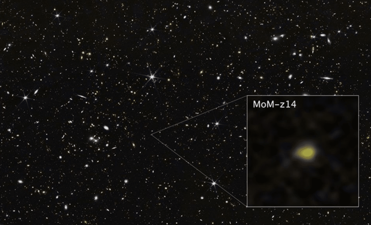 James Webb Telescope Uncovers Ancient Bright Galaxy, Challenging Early Universe Models 
