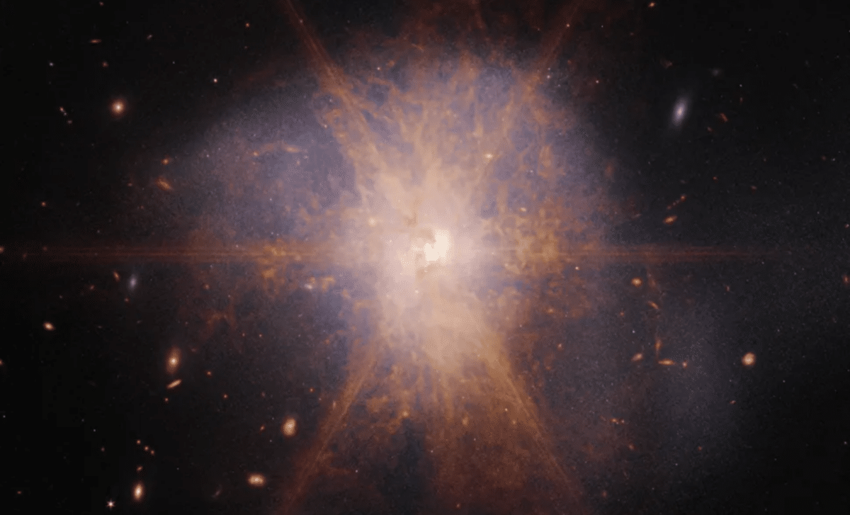 Astronomers Reveal Magnetic Pathways Driving Gas at 1.1 Million MPH in Merging Galaxies 