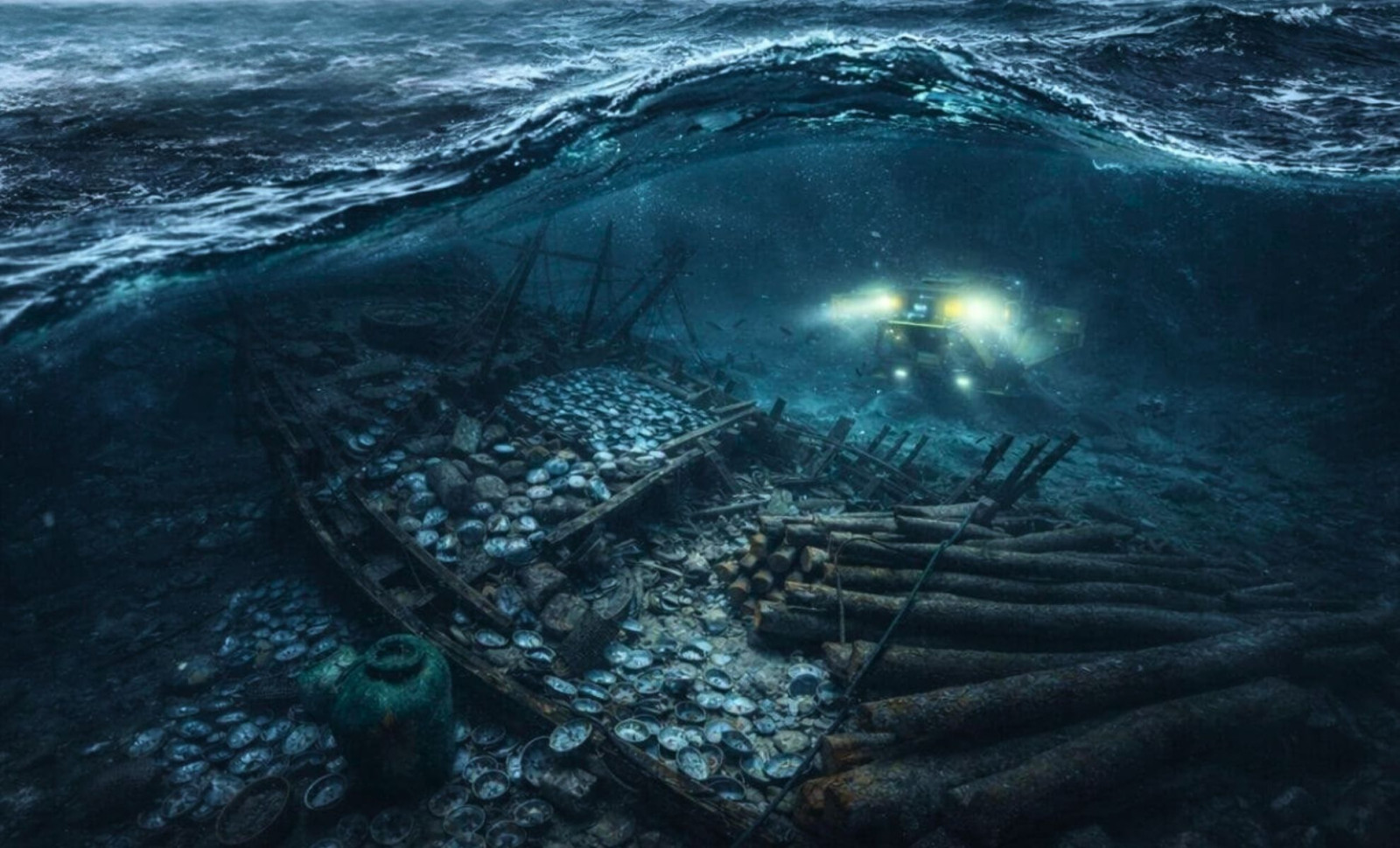 Ancient Ming Dynasty Shipwrecks Discovered 1,500 Meters Below Hainan Reveal Maritime Trade Secrets 