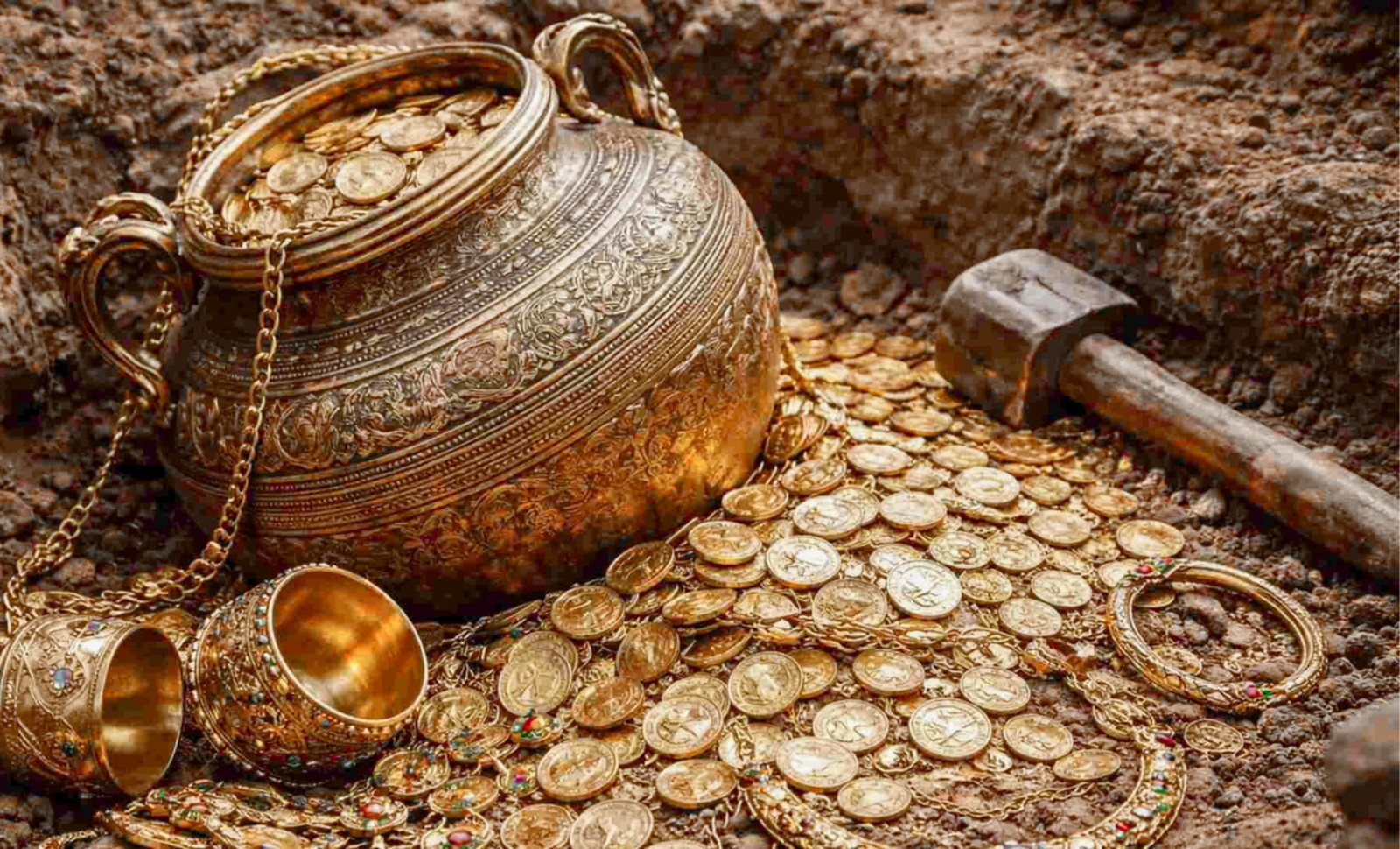 Man’s Quest for Lost Hammer Leads to Unveiling Britain’s Largest Roman Treasure 