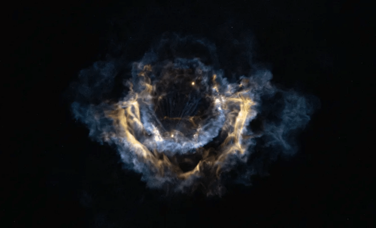 Falcon 9’s Breathtaking Launch Plume Illuminates Florida Skies, Showcasing Spaceflight’s Majesty 