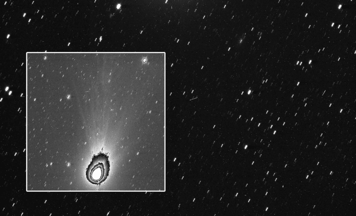 ESA’s JUICE Spacecraft Captures Pioneering Image of Interstellar Comet 3I/ATLAS 