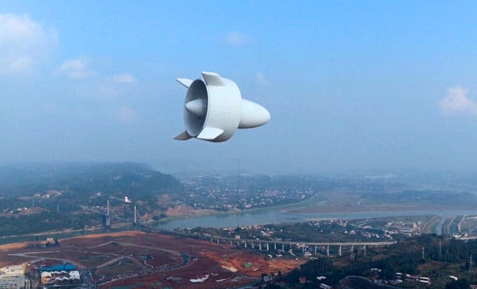 China Launches First-Ever High-Altitude Airborne Power Station Harnessing Wind at 6,560 Feet 