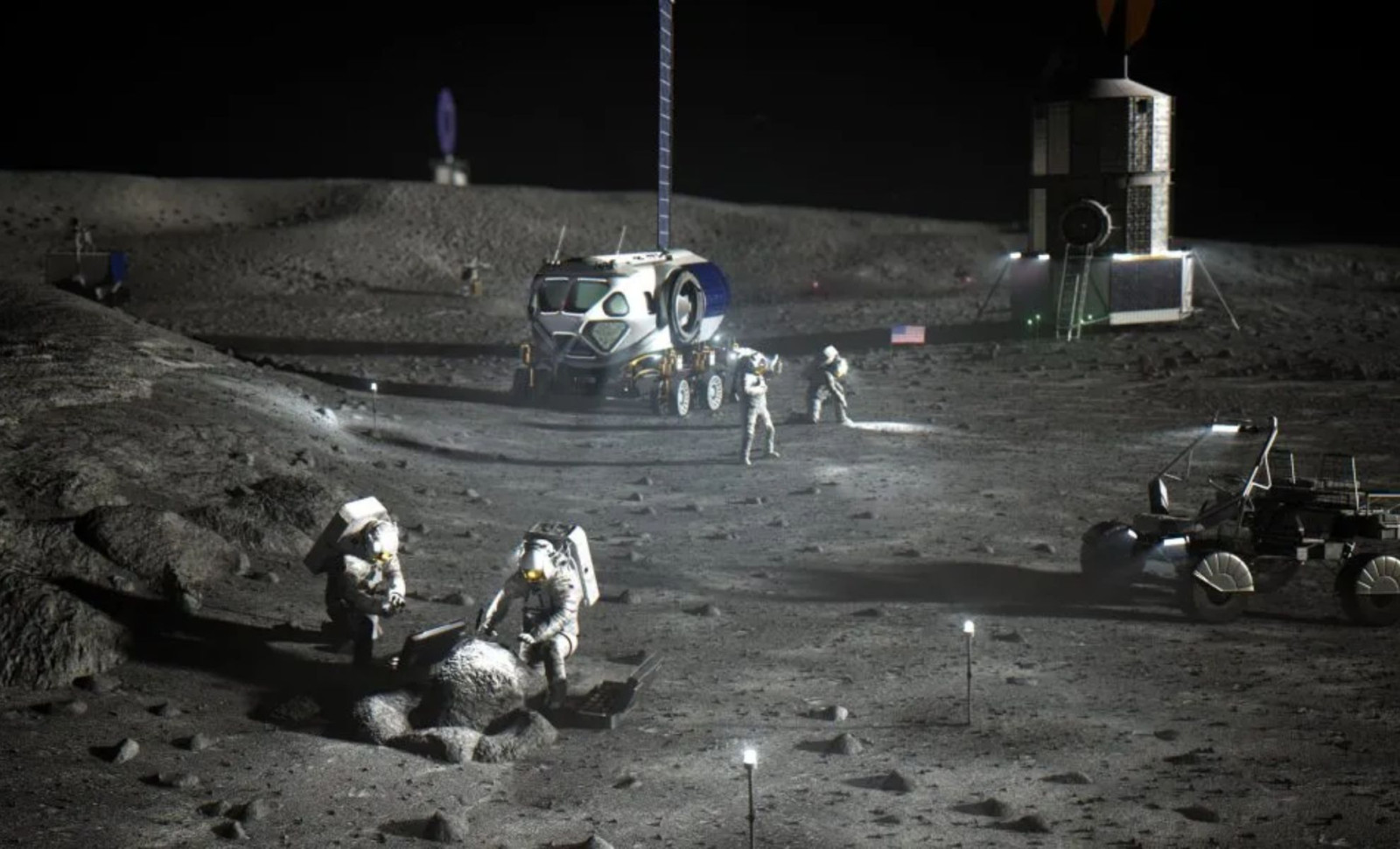 NASA’s Ambitious Vision for a Lasting Human Settlement at the Moon’s South Pole 