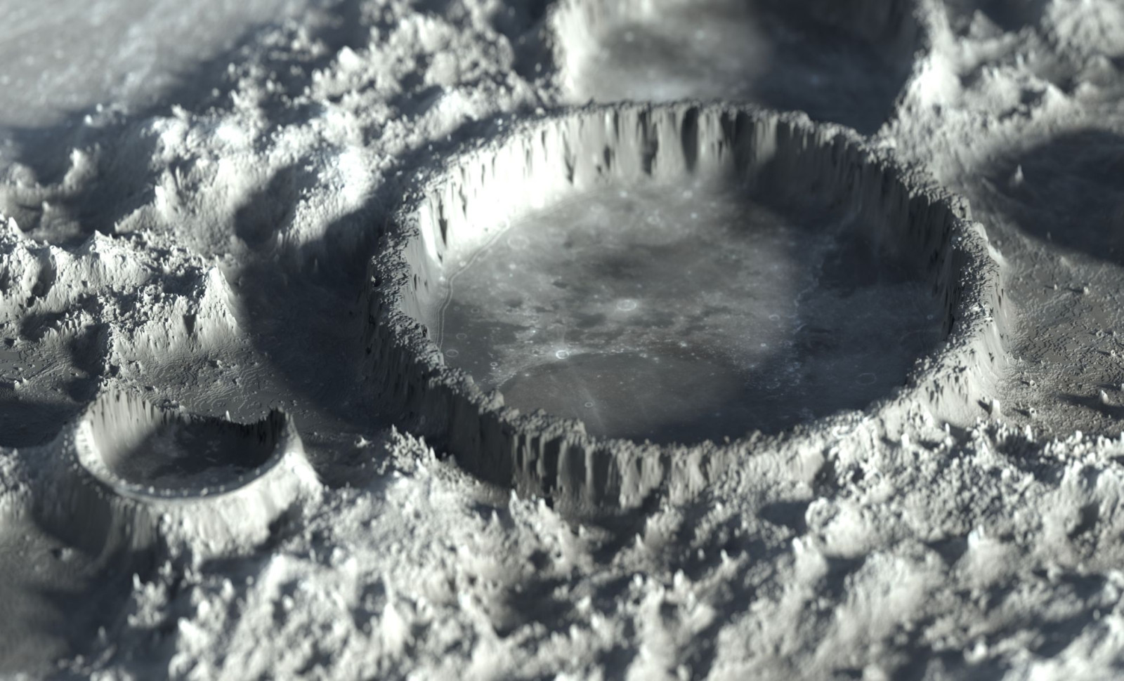 NASA Satellite Identifies a New 225-Meter-Wide Crater From a Rare Lunar Impact 
