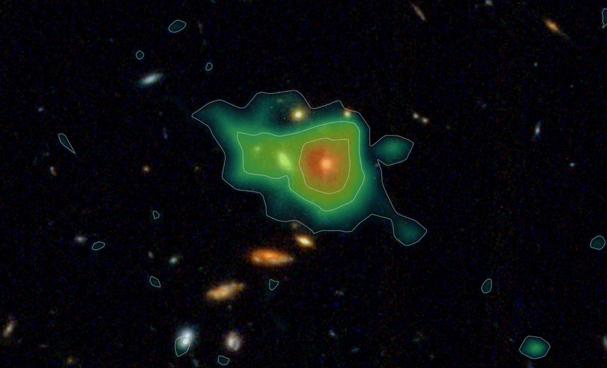 Scientists Uncover 33,000 Massive Hydrogen Halos Surrounding Distant Galaxies 11 Billion Years Ago 