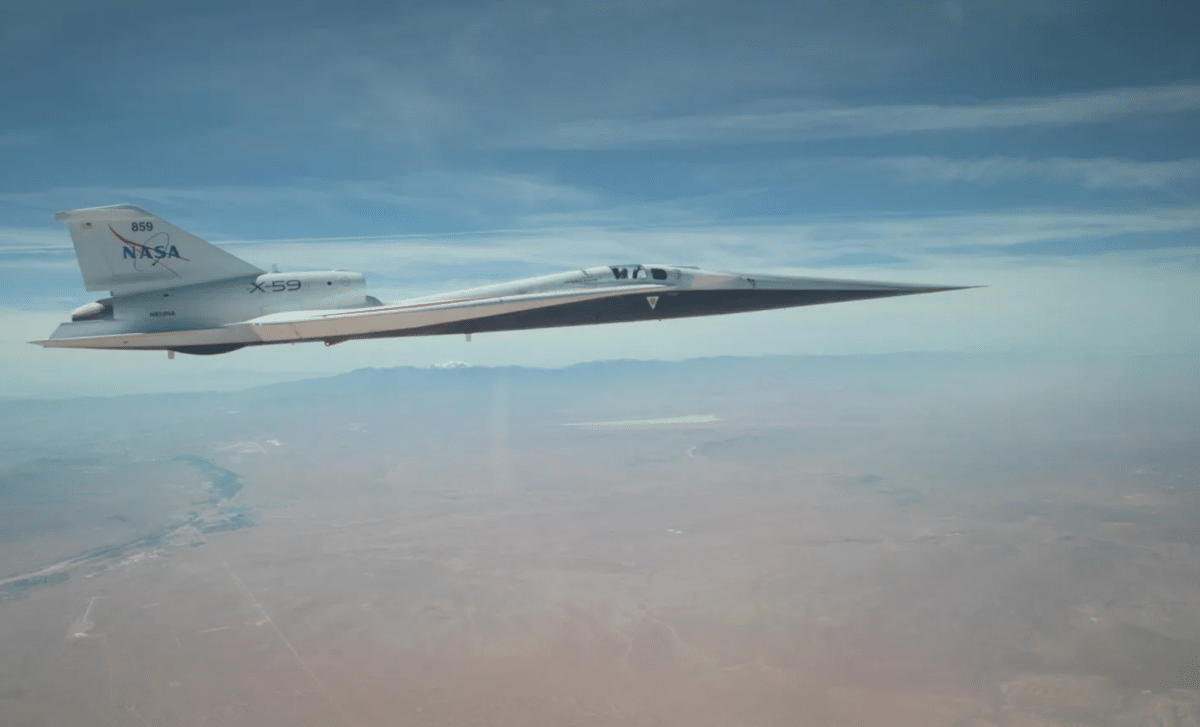 NASA's X-59 Reaches Key Milestone in Silent Supersonic Flight Testing 
