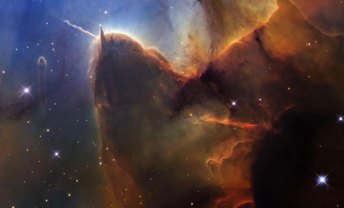 Hubble Marks 36 Years with a Remarkable Look at Star Formation in the Trifid Nebula 