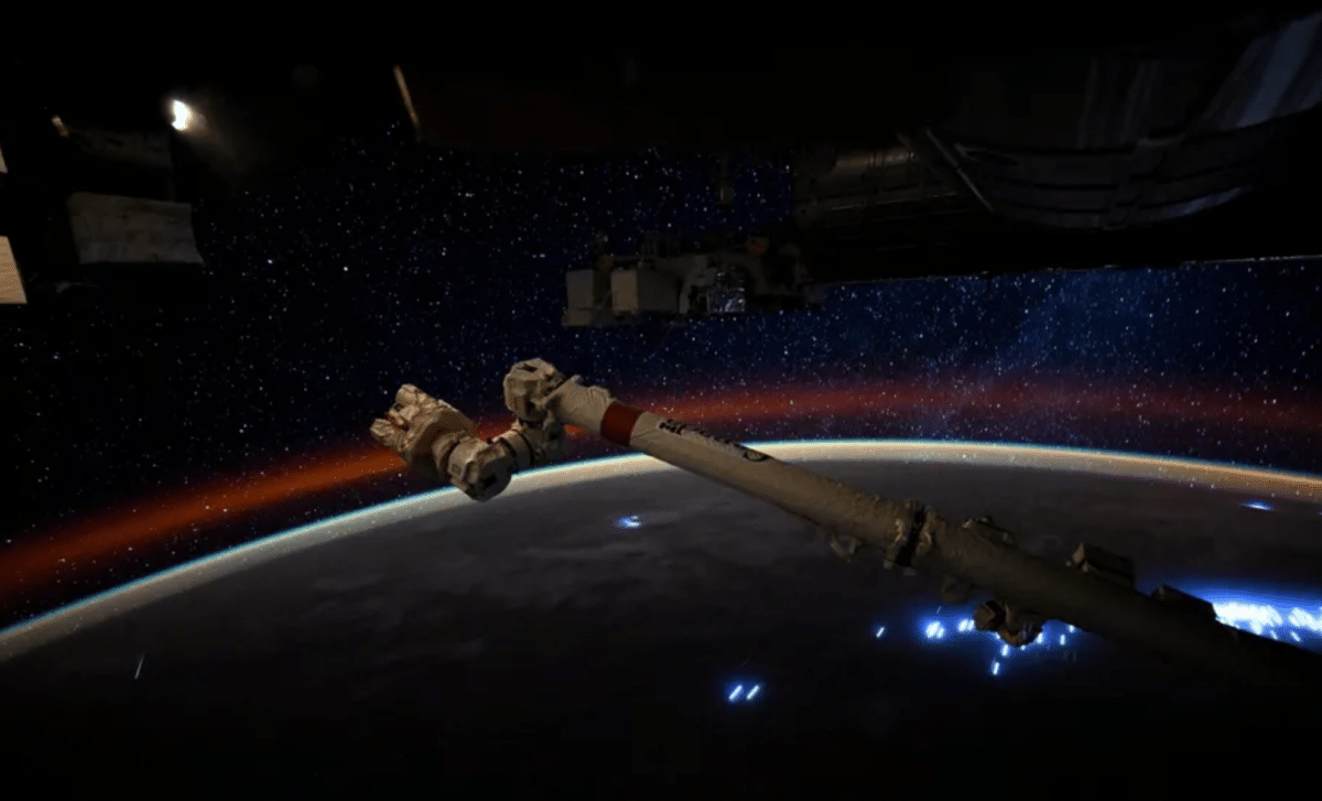 Astronaut Jessica Meir Captures Breathtaking Lyrid Meteor Shower from ISS 