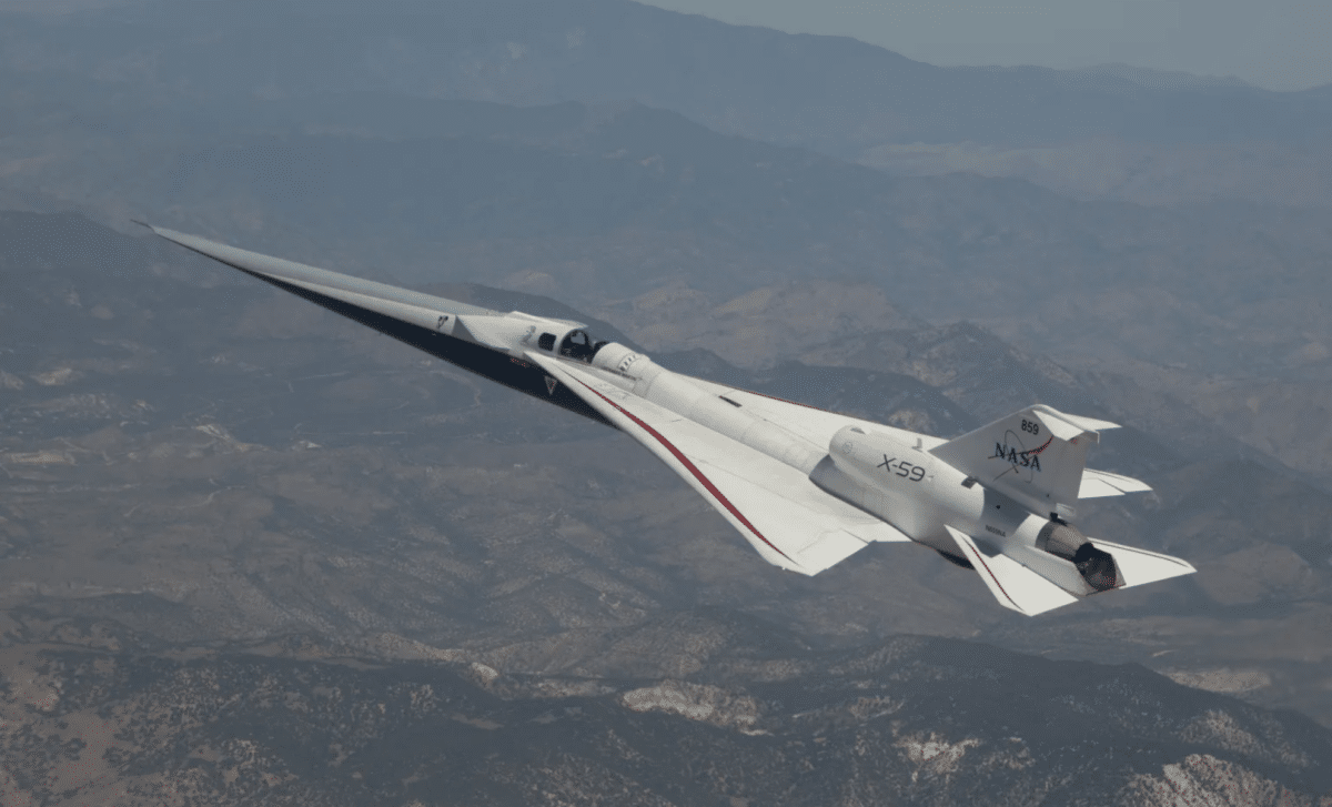 NASA’s X-59 Prepares for Its First Supersonic Flight, Marking a Milestone for Quiet Supersonic Aviation 