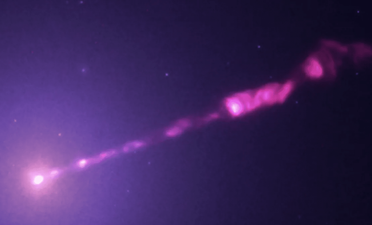 NASA’s Chandra Reveals Unprecedented Details of M87* Black Hole Jet 