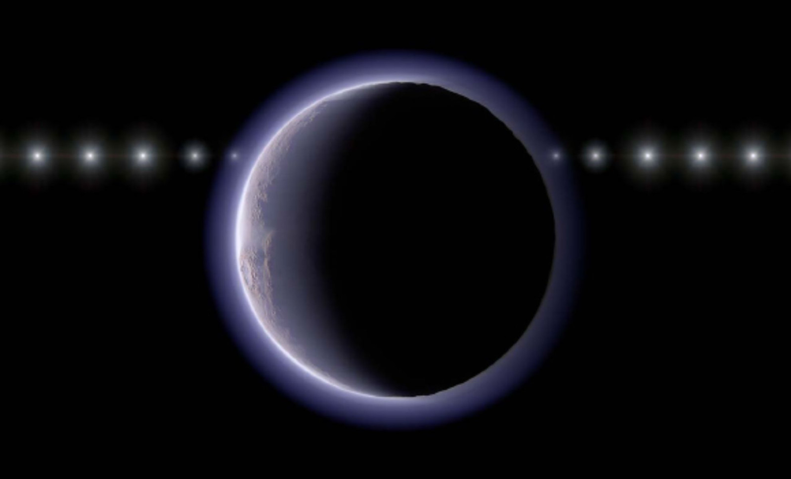 Astronomers Detect Subtle Gas Envelope Surrounding a Tiny Remote Object in the Solar System 