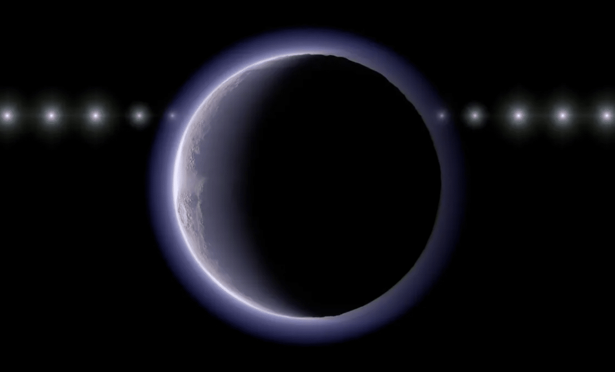 Astronomers Detect Unexpected Atmosphere on a Small Frozen Object Beyond Neptune 