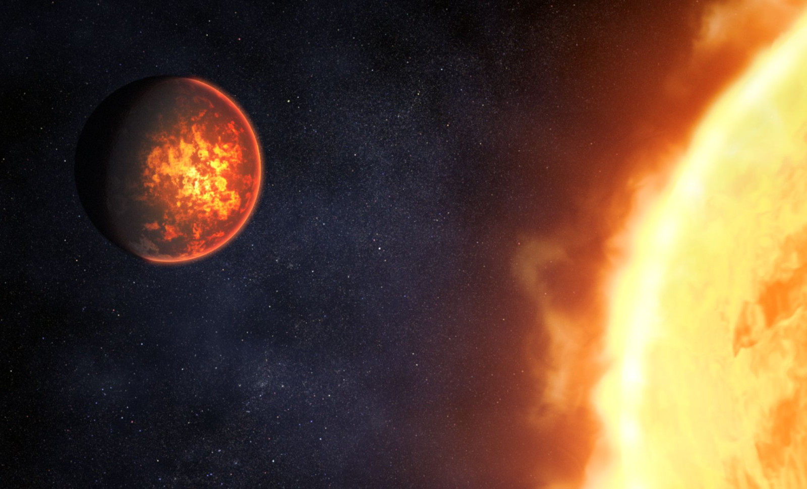 James Webb Uncovers Unexpected Atmosphere on Fiery Exoplanet 55 Cancri e 